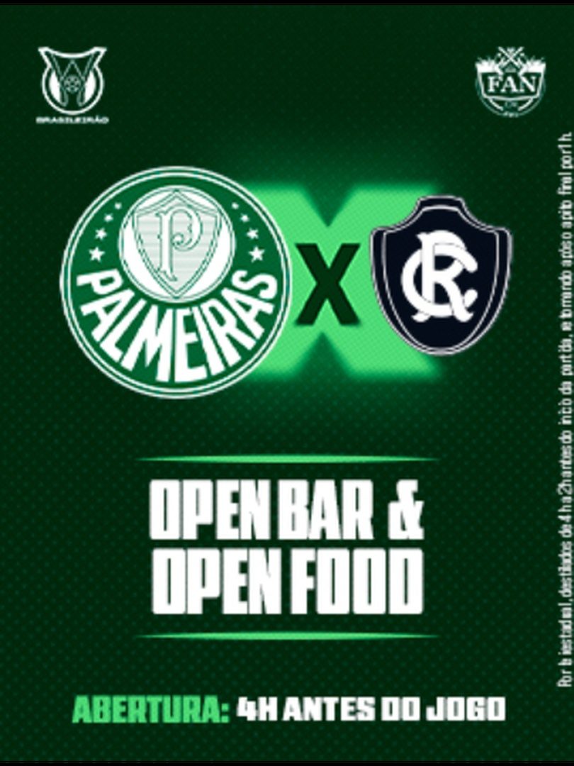Afbeelding van de bron — Camarote Fanzone - Palmeiras x Remo