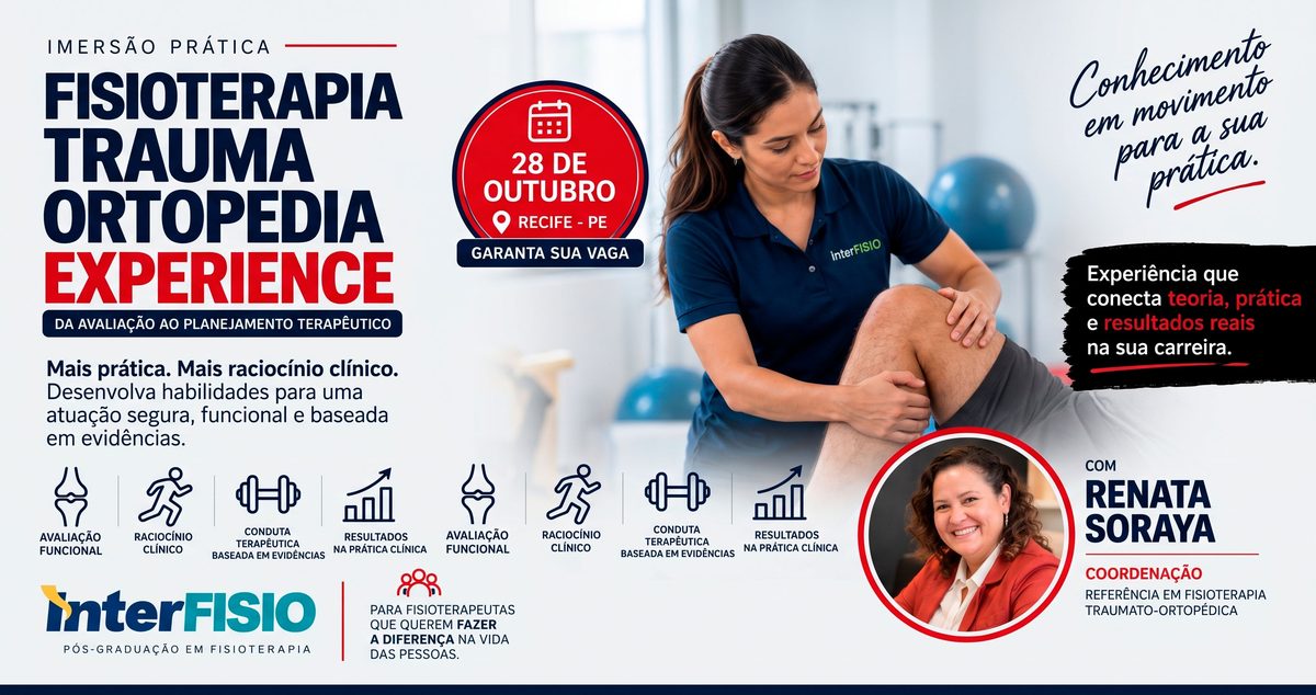 Afbeelding van de bron — Fisioterapia Traumato-Orotopedia Experience - Da avaliação ao planejamento terapêutico