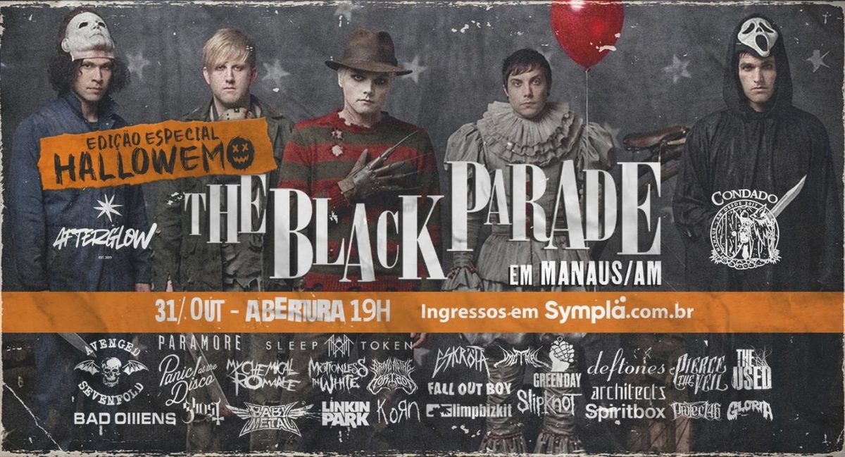 Imagem da fonte — The Black Parade | Manaus/AM