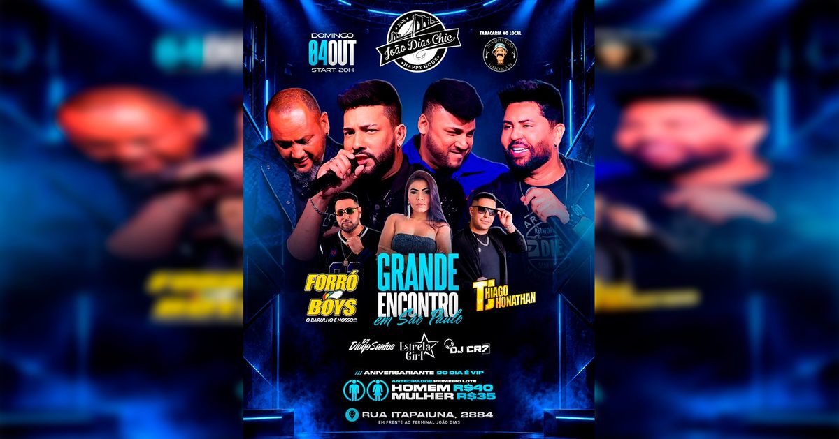 Imagem da fonte — SHOW FORRÓ BOYS & THIAGO JHONATHAN