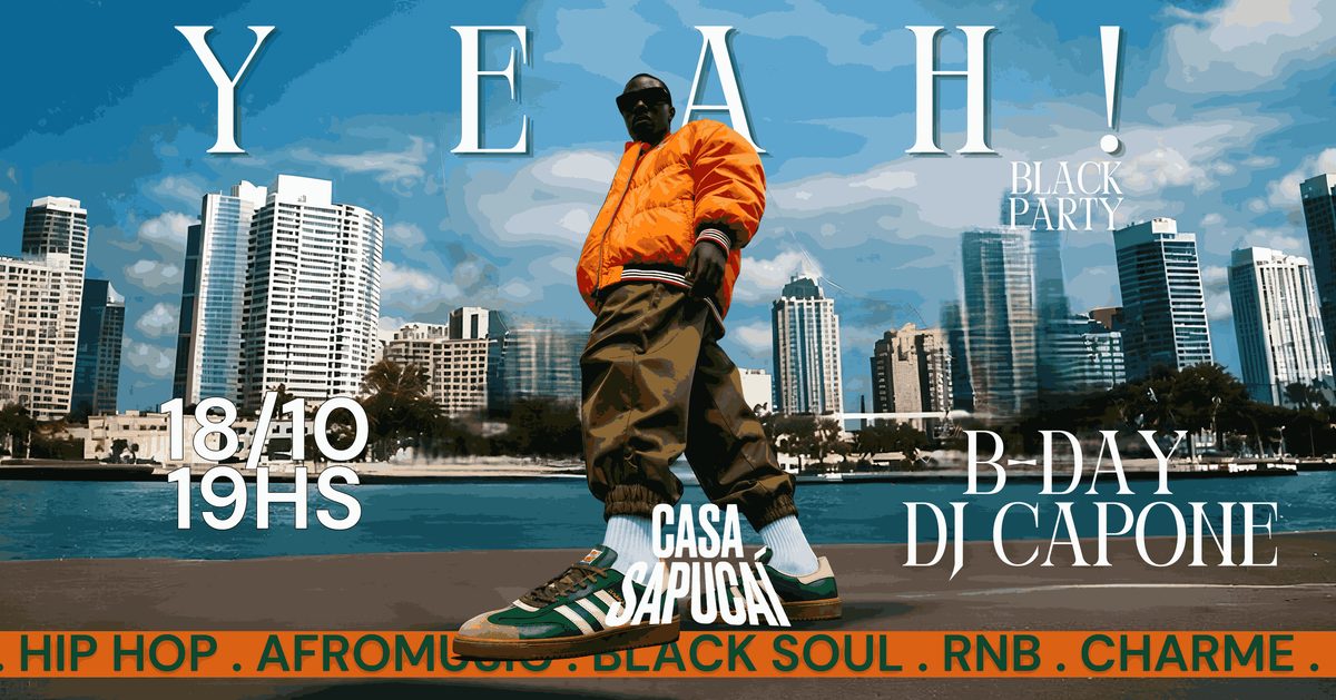 Immagine della fonte — YEAH! - B-DAY CAPONE - Hiphop, Afromusic, black soul, Rap, R&B