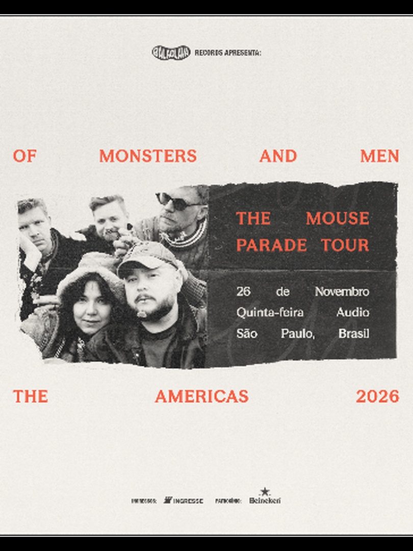 Imagem da fonte — Of Monsters and Men em São Paulo