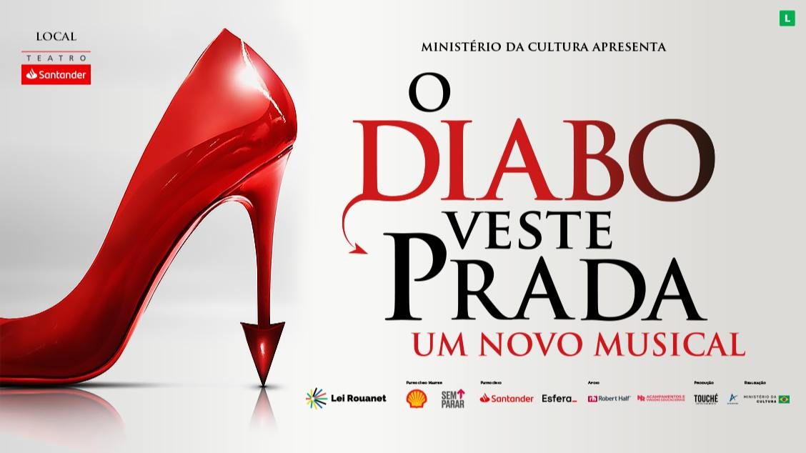 出典の画像 — O DIABO VESTE PRADA – UM NOVO MUSICAL