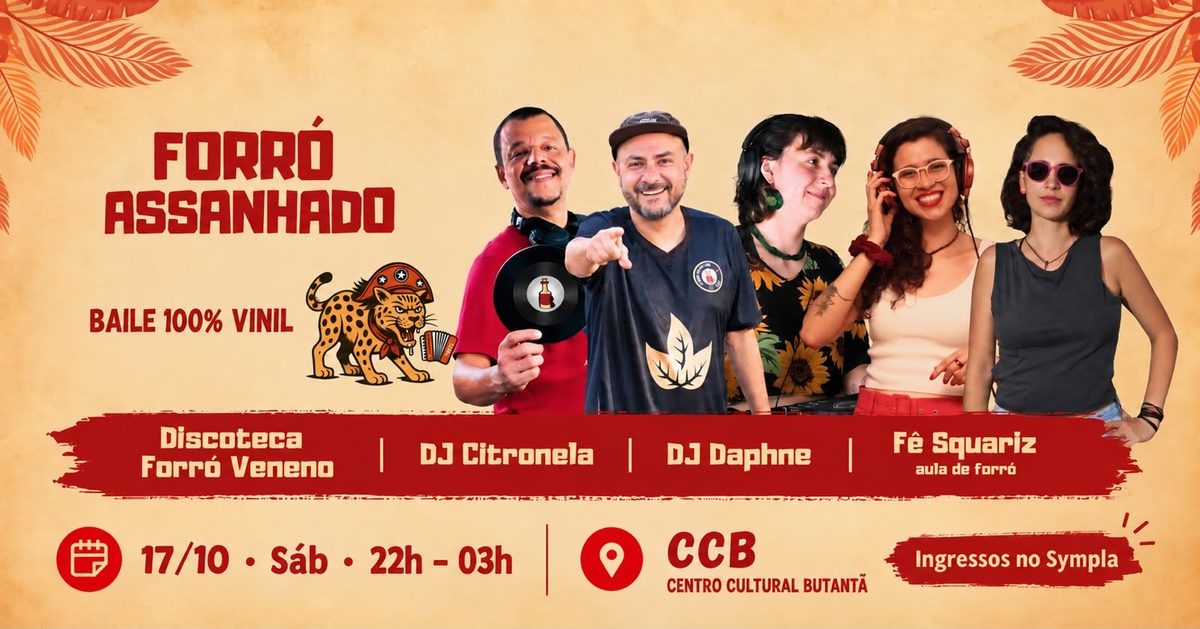 Immagine della fonte — Forró Assanhado - Baile 100% Vinil
