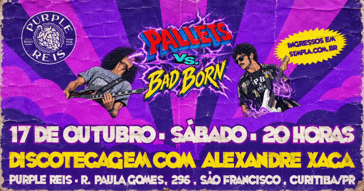 Immagine della fonte — PALLETS X BAD BORN NO PURPLE REIS