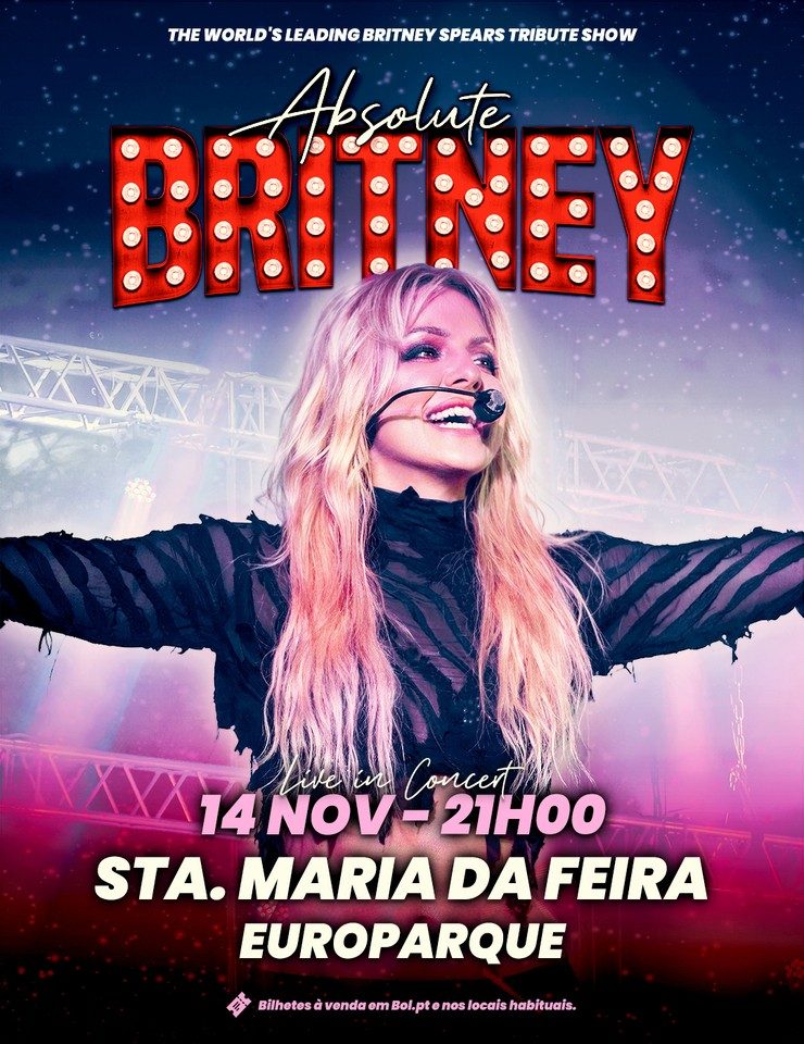Imagem da fonte — Absolute Britney – Tributo Britney Spears