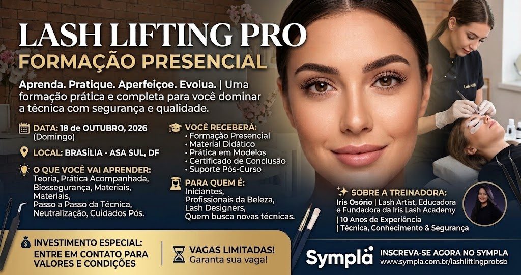 Immagine della fonte — LASH LIFTING PRO FORMAÇÃO PRESENCIAL