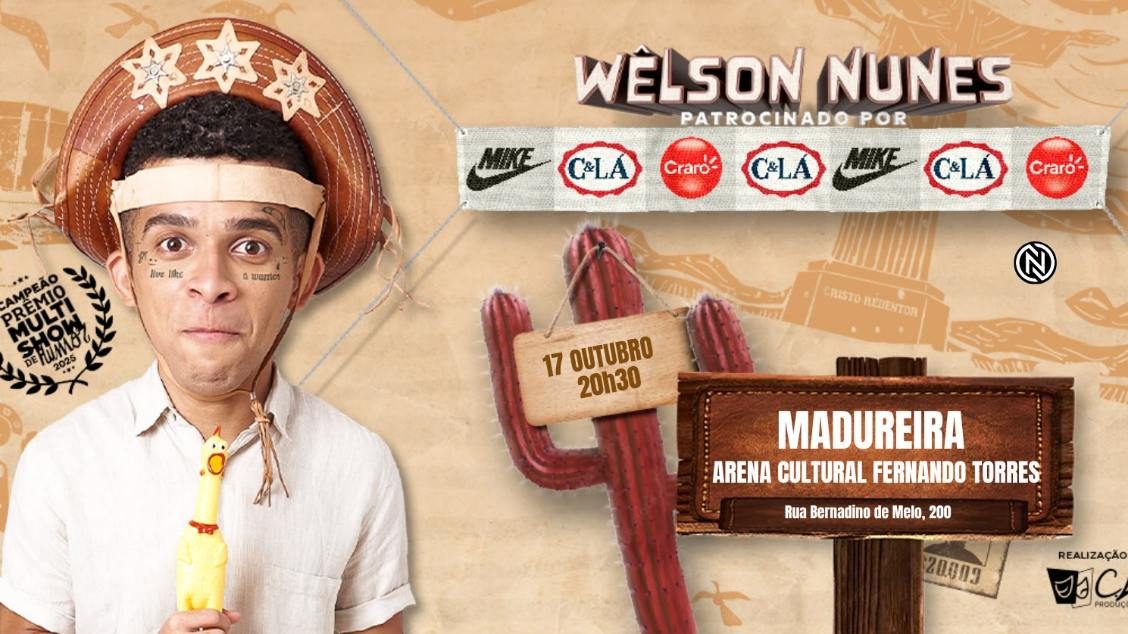 Afbeelding van de bron — WÊLSON NUNES patrocinado por MIKE,CRARO E C&LA