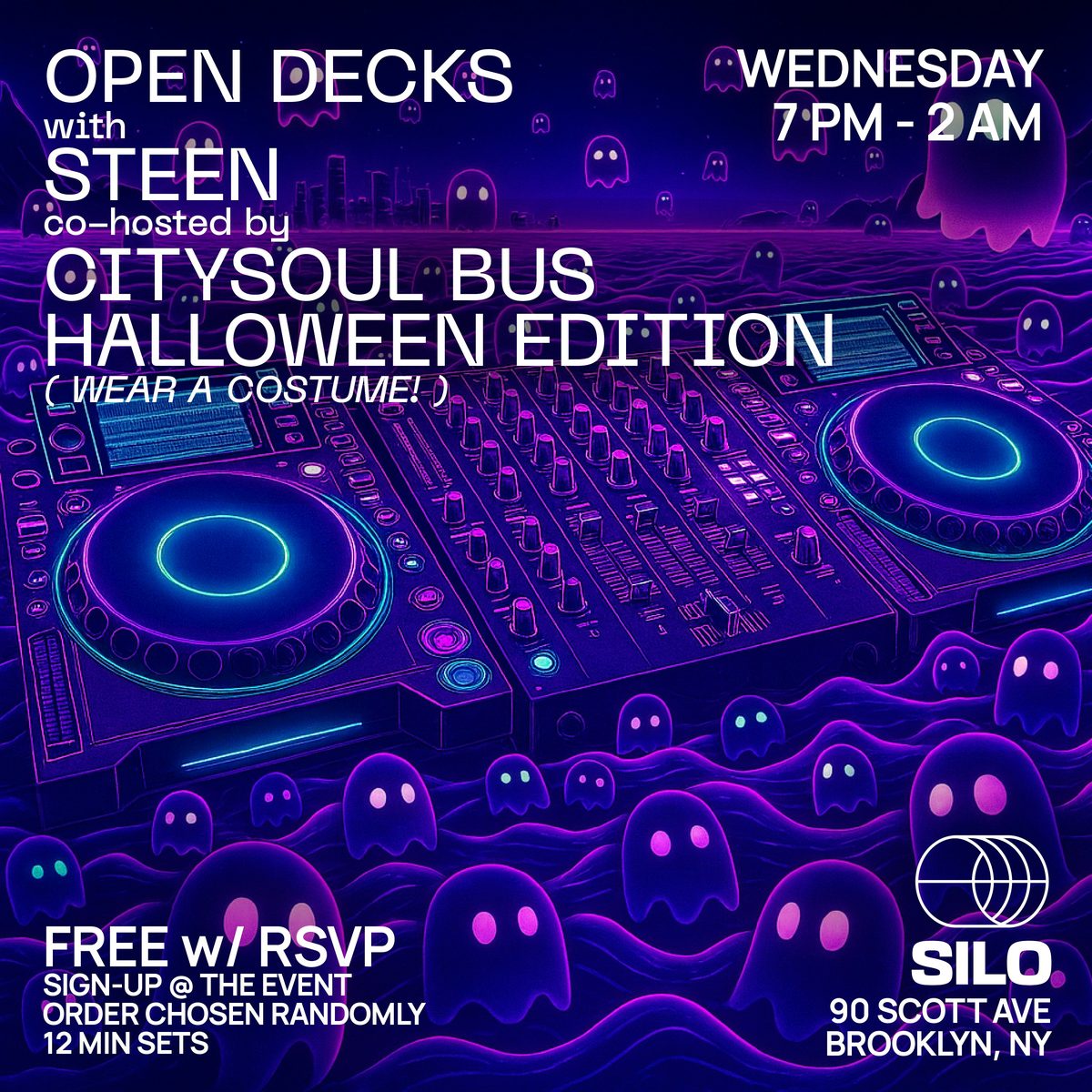 Source image — Open Decks w/ CitySoul Bus - Halloween Edition