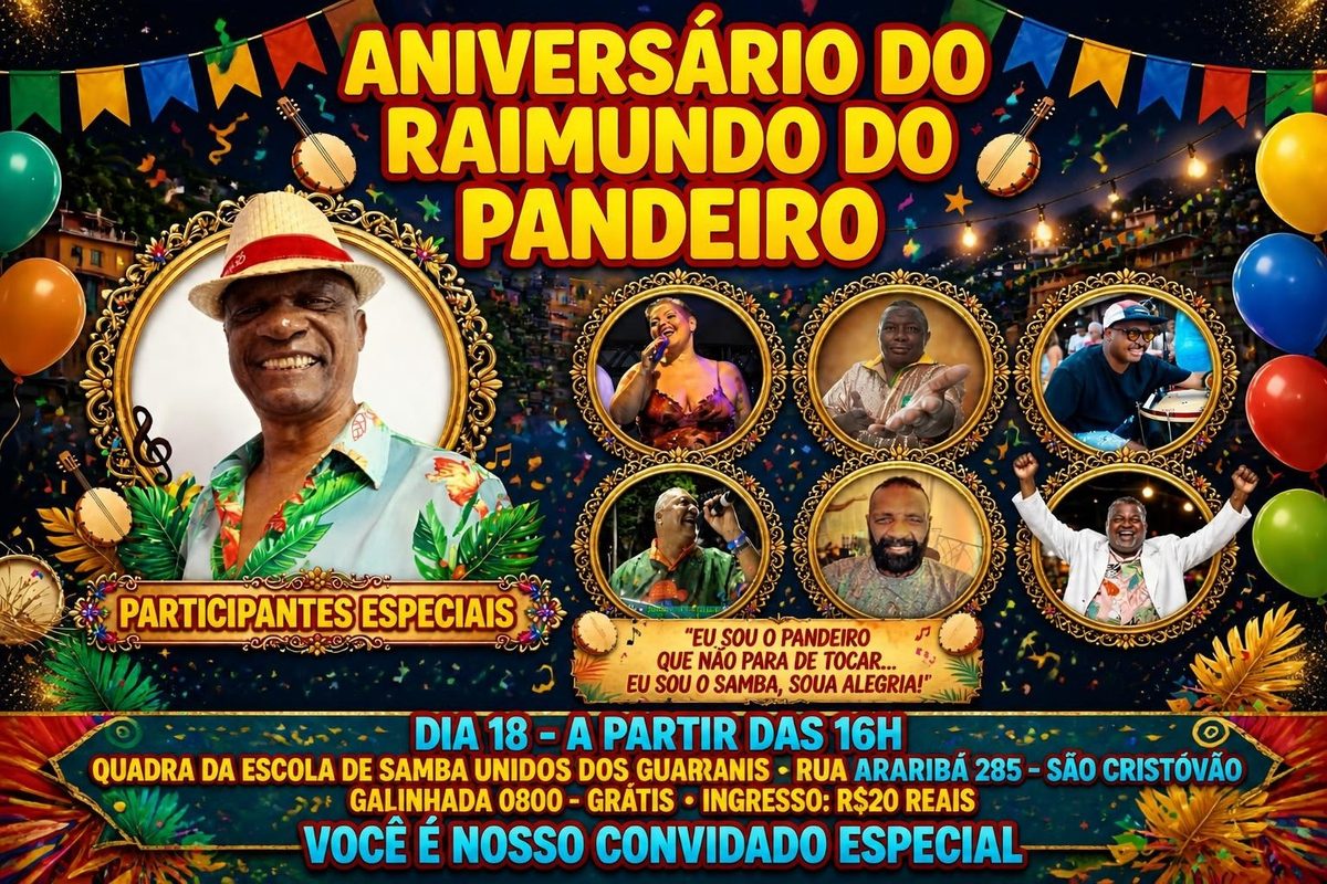 Imagem da fonte — ANIVERSÁRIO DO RAIMUNDO DO PANDEIRO