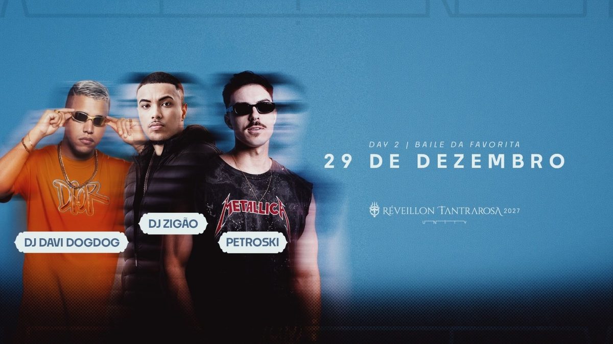 Flyer: BAILE DA FAVORITA | Réveillon Tantrarosa 2027 | 29.12