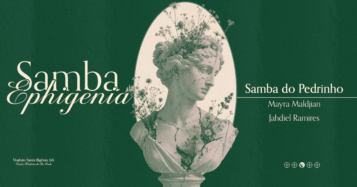 출처 이미지 — Samba do Ephigenia c/ Samba do Pedrinho - ENTRADA GRATUITA