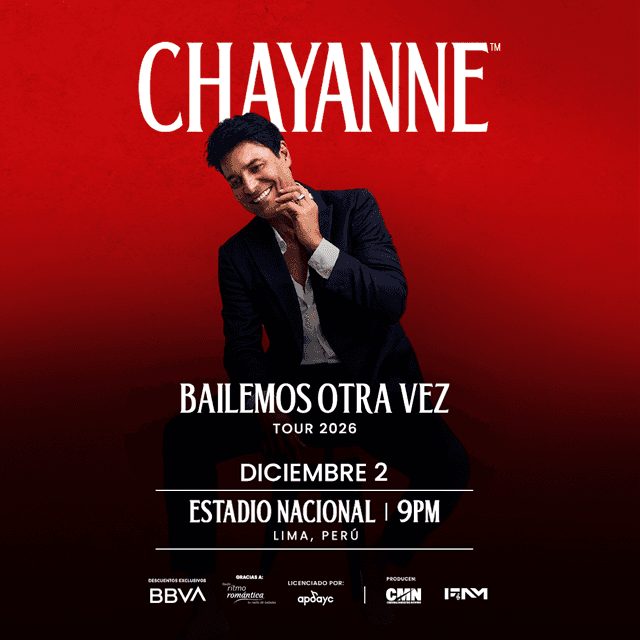 Imagem da fonte — Chayanne — Bailemos Otra Vez Tour