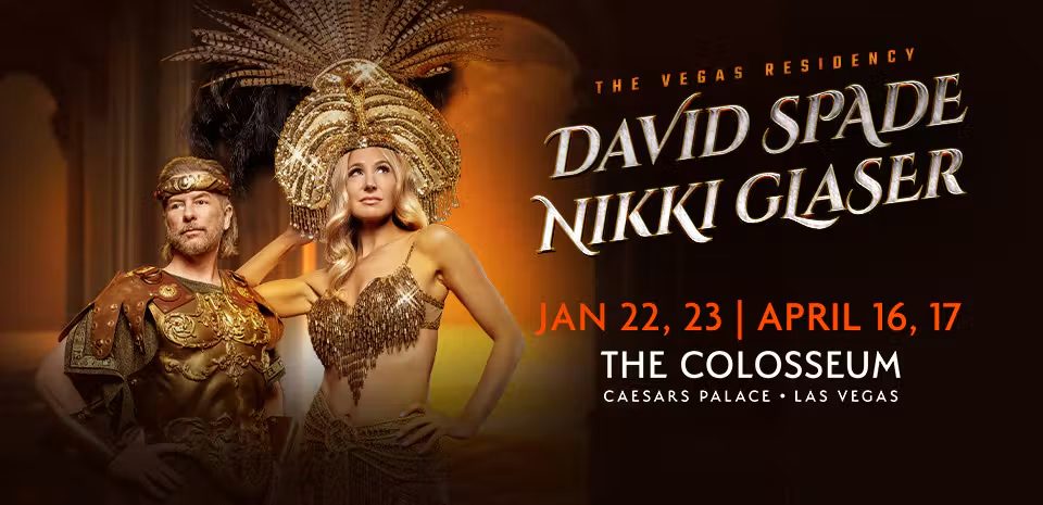 Imagem da fonte — Nikki Glaser & David Spade: The Vegas Residency