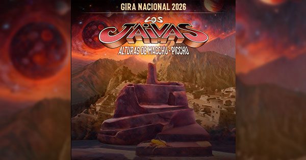 Source image — Los Jaivas 2026 Gira 45 años alturas de Macchu Picchu en Enjoy Coquimbo