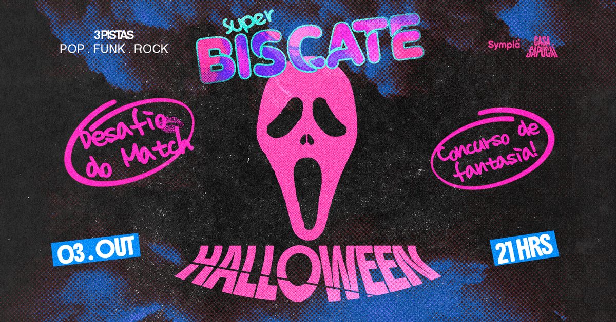 Imagem da fonte — SUPER BISCATE HALLOWEEN