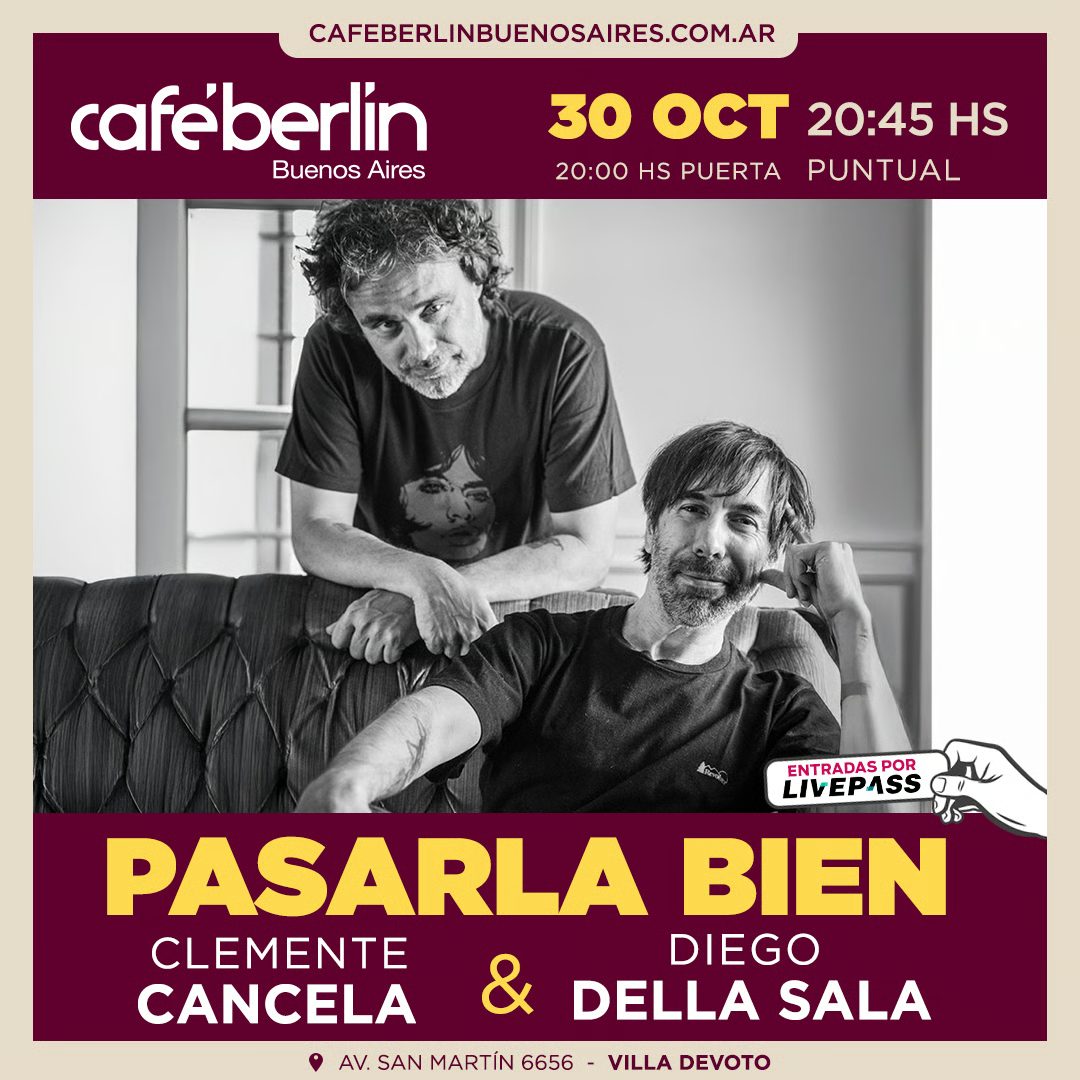 출처 이미지 — Pasarla Bien en Cafe Berlin