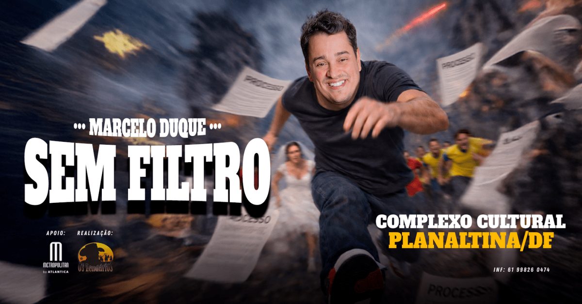 Imagen de la fuente — MARCELO DUQUE em PLANALTINA DF | SEM FILTRO