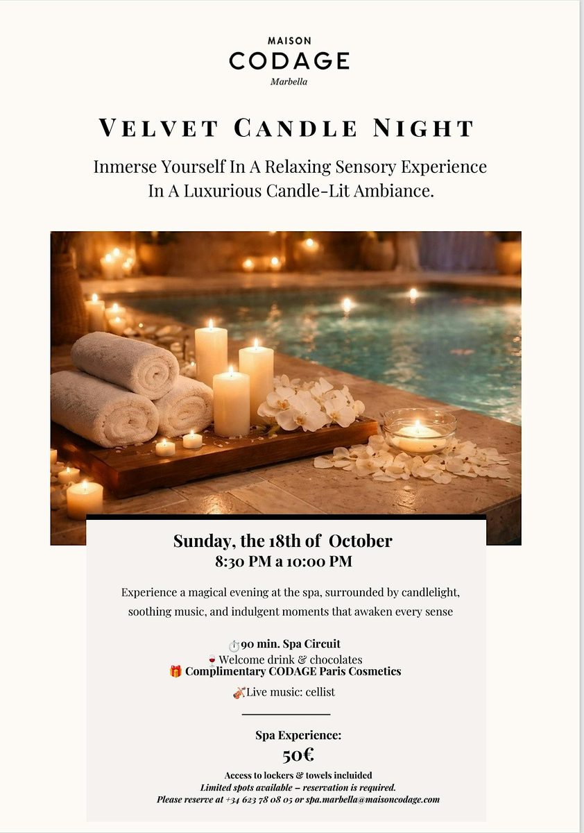 Source image — Spa Velvet Candle Night
