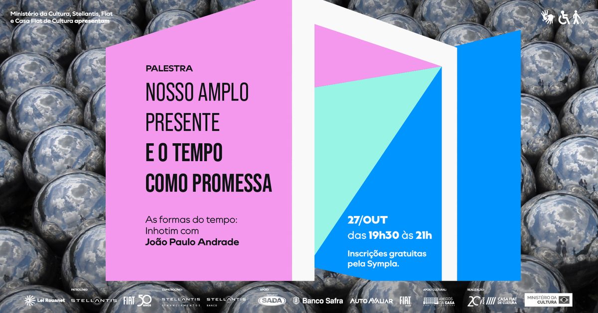 Image de la source — Palestra | As formas do tempo: Inhotim com João Paulo Andrade