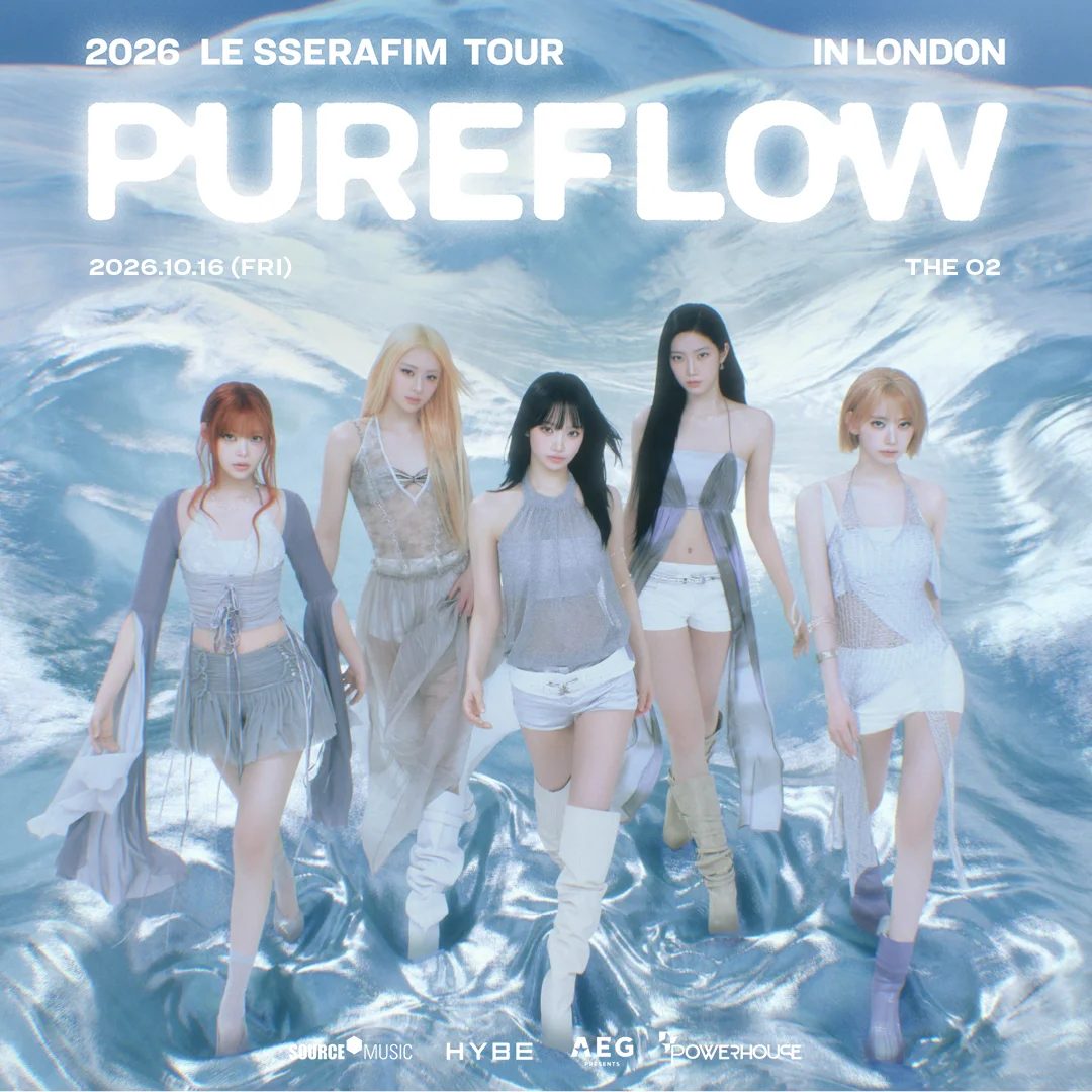 出典の画像 — 2026 LE SSERAFIM TOUR ‘PUREFLOW’