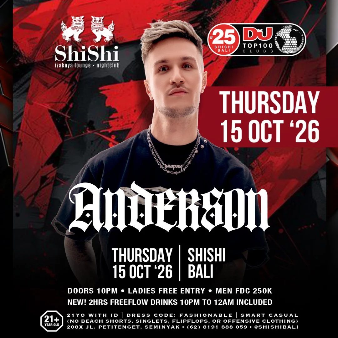 Imagen de la fuente — THURSDAY 15 OCT 2026 — ShiShi