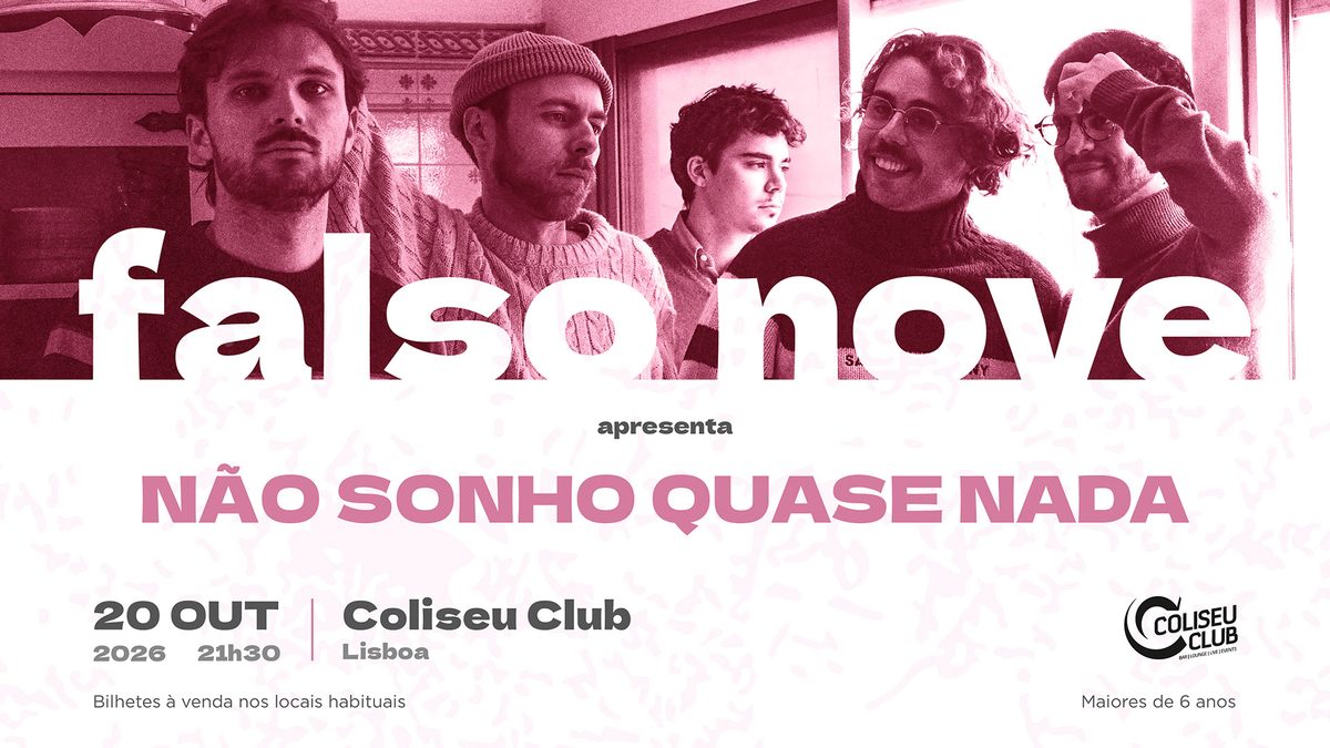 Imagen de la fuente — Falso Nove - Não sonho quase nada
