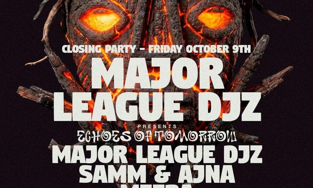 Imagem da fonte — Echoes of Tomorrow: Major League DJz, Samm & Ajna, Meera, Cameron Jack