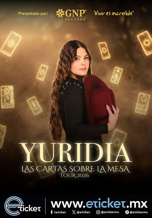 出典の画像 — YURIDIA - LAS CARTAS SOBRE LA MESA TOUR