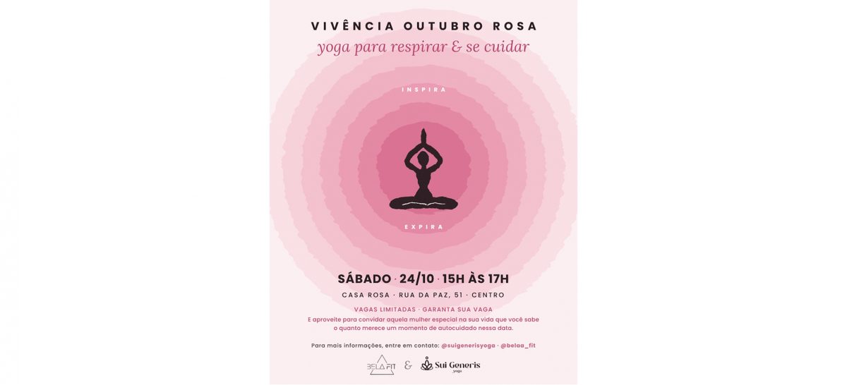 Bild der Quelle — Vivência Outubro Rosa | yoga para reconectar & se cuidar