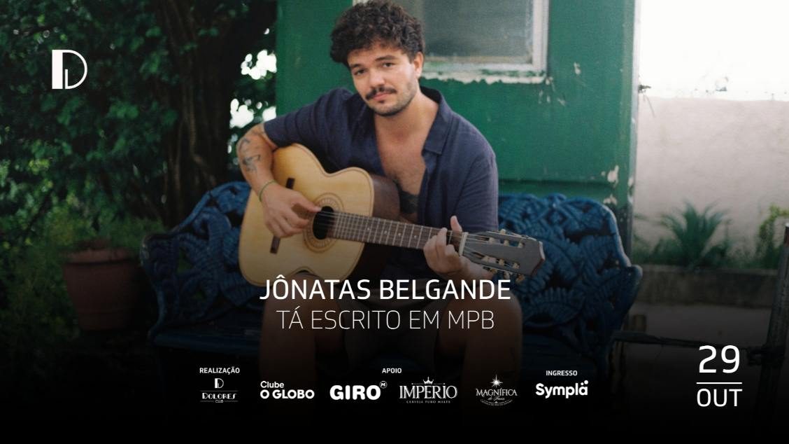 出典の画像 — JÔNATAS BELGRANDE - TÁ ESCRITO EM MPB 29.10