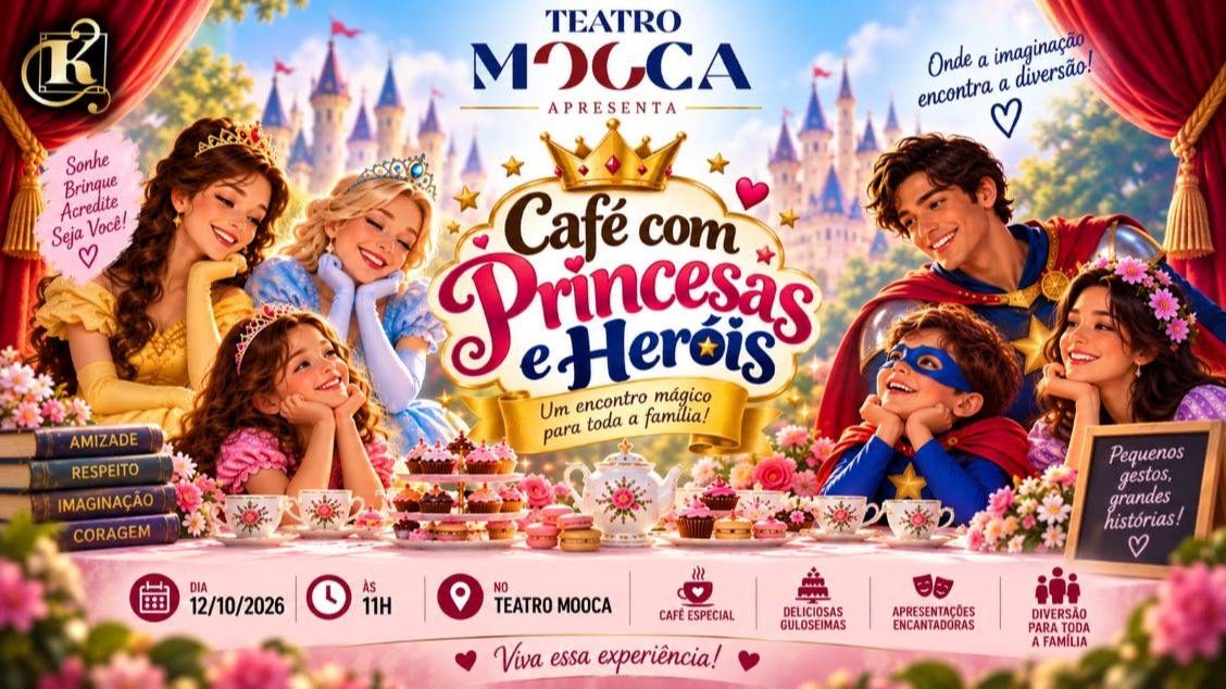 Image de la source — CAFÉ COM PRINCESAS E HERÓIS