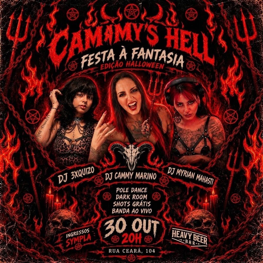 출처 이미지 — CAMMY'S HELL - A FESTA DA CAMMY MARINO