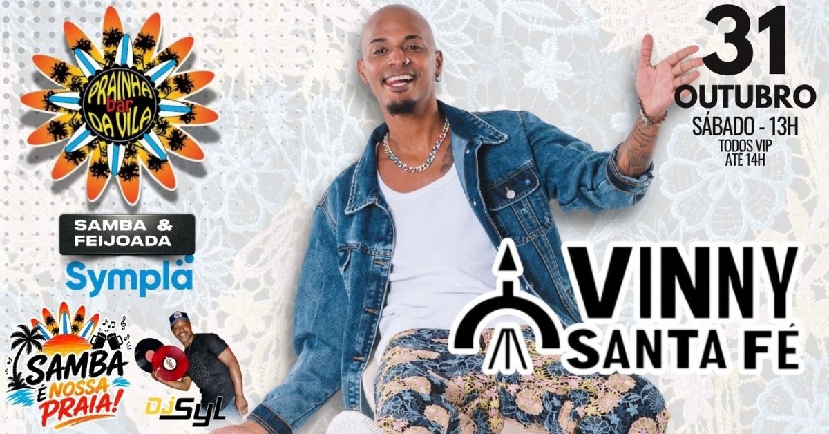 Immagine della fonte — Vinny Santa Fé no Prainha da Vila!!! (31/10)