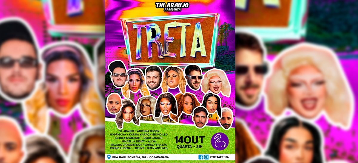 Imagem da fonte — Pink Flamingo Treta Festa| Quarta 14 de Outubro | 21h
