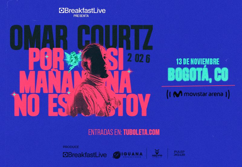 Immagine della fonte — Omar Courtz – Por si mañana no estoy