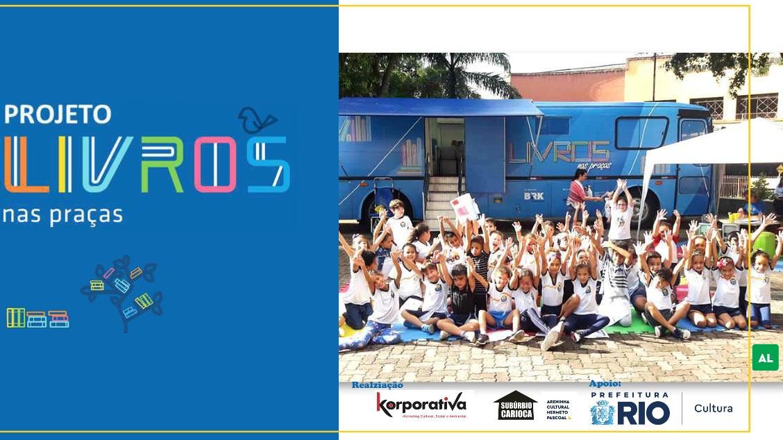 출처 이미지 — Ônibus Biblioteca Livro nas Praças