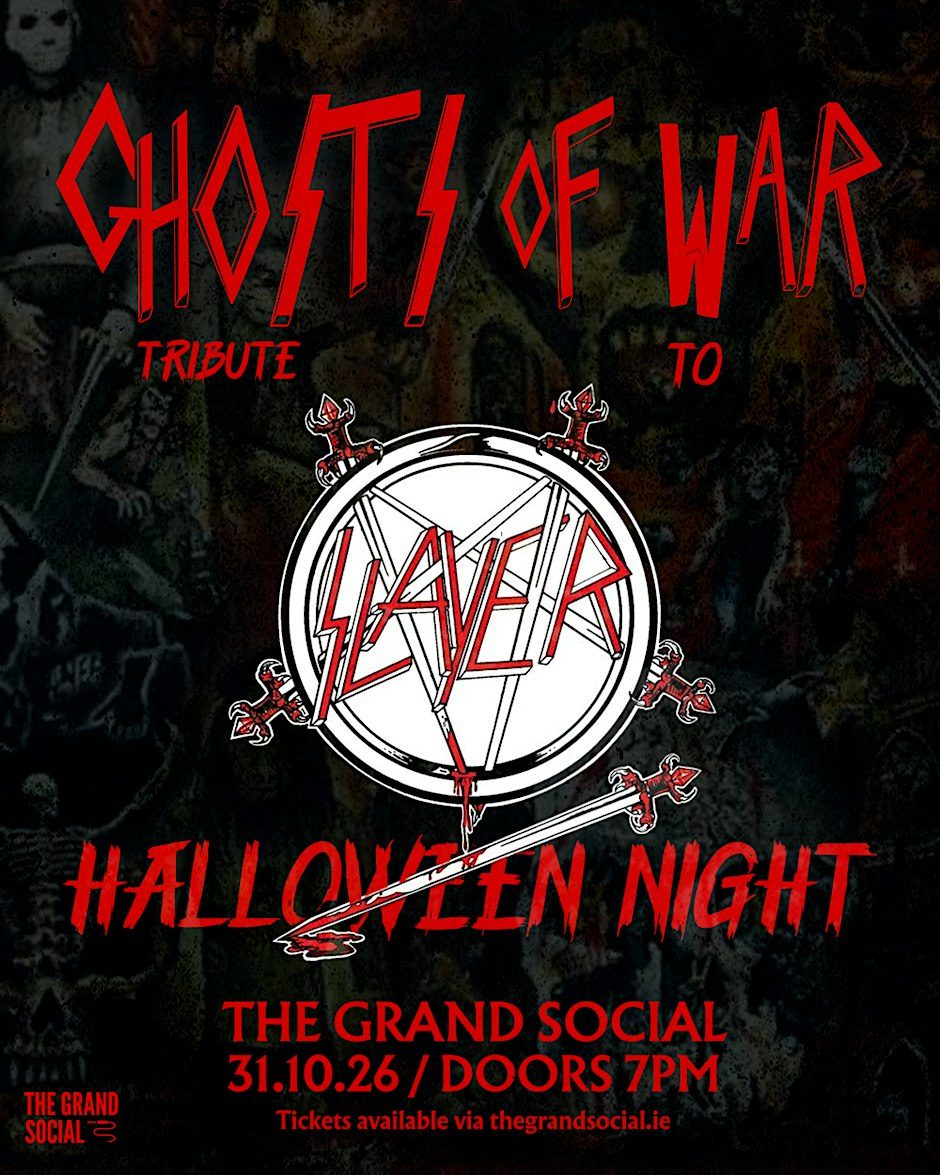 Immagine della fonte — A SLAYER Halloween - Ghosts Of War Live at The Grand Social