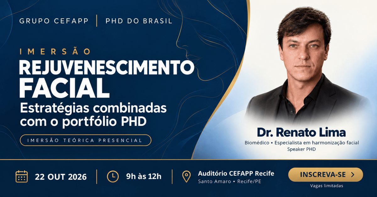 Imagen de la fuente — Imersão em Rejuvenescimento Facial CEFAPP + PHD
