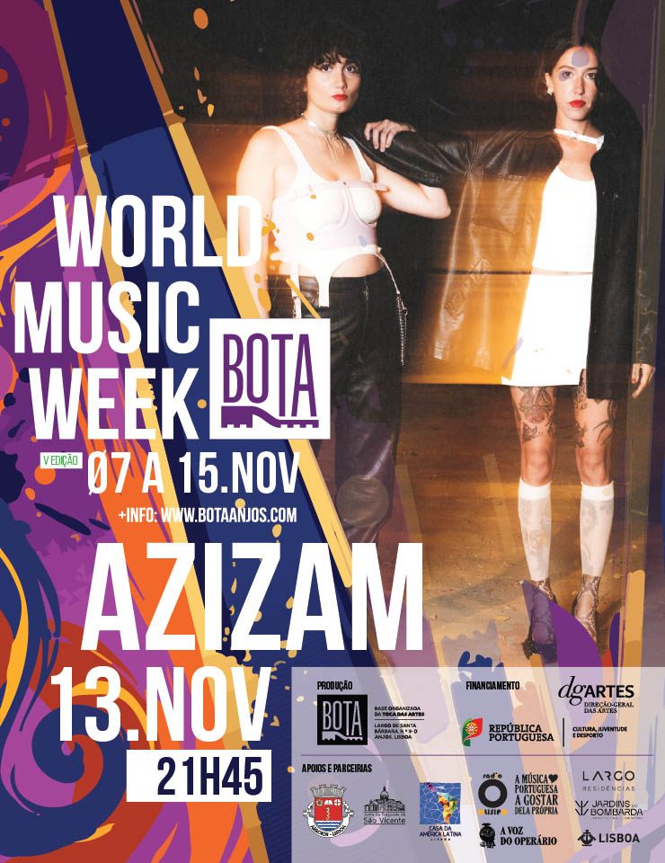 Imagem da fonte — Azizam - V World Week Music - BOTA