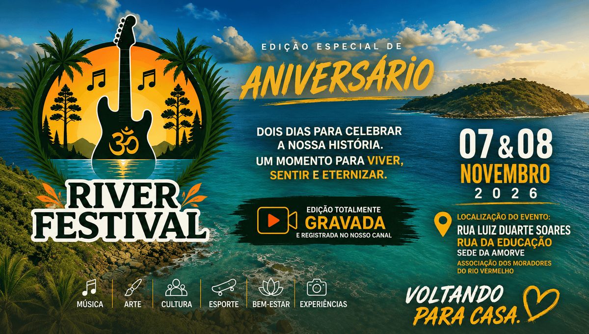 Image de la source — RIVER FESTIVAL - EDIÇÃO DE ANIVERSÁRIO