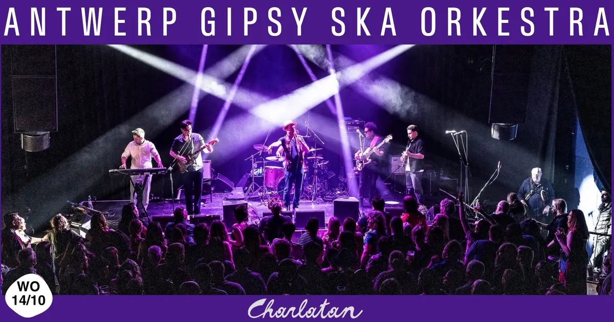 Source image — ANTWERP GIPSY SKA ORKESTRA — Fenomenale liveband