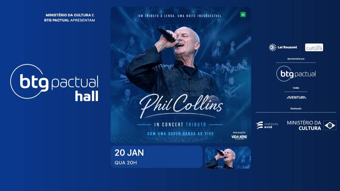 出典の画像 — Phil Collins in Concert Tributo