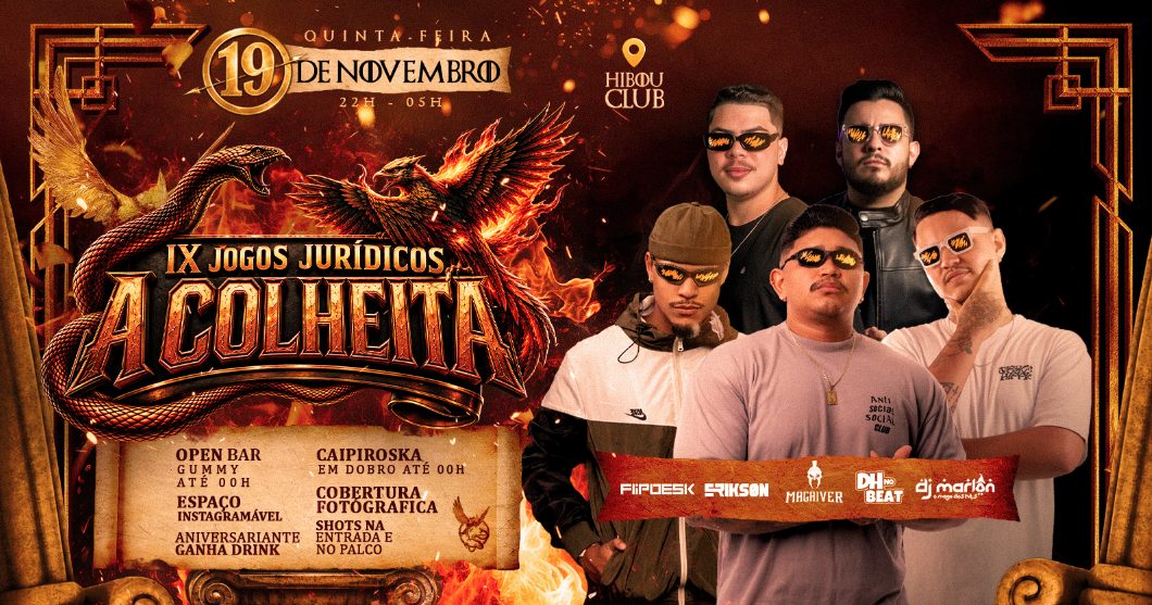 Imagen de la fuente — A COLHEITA | JOGOS JURÍDICOS | 19.11