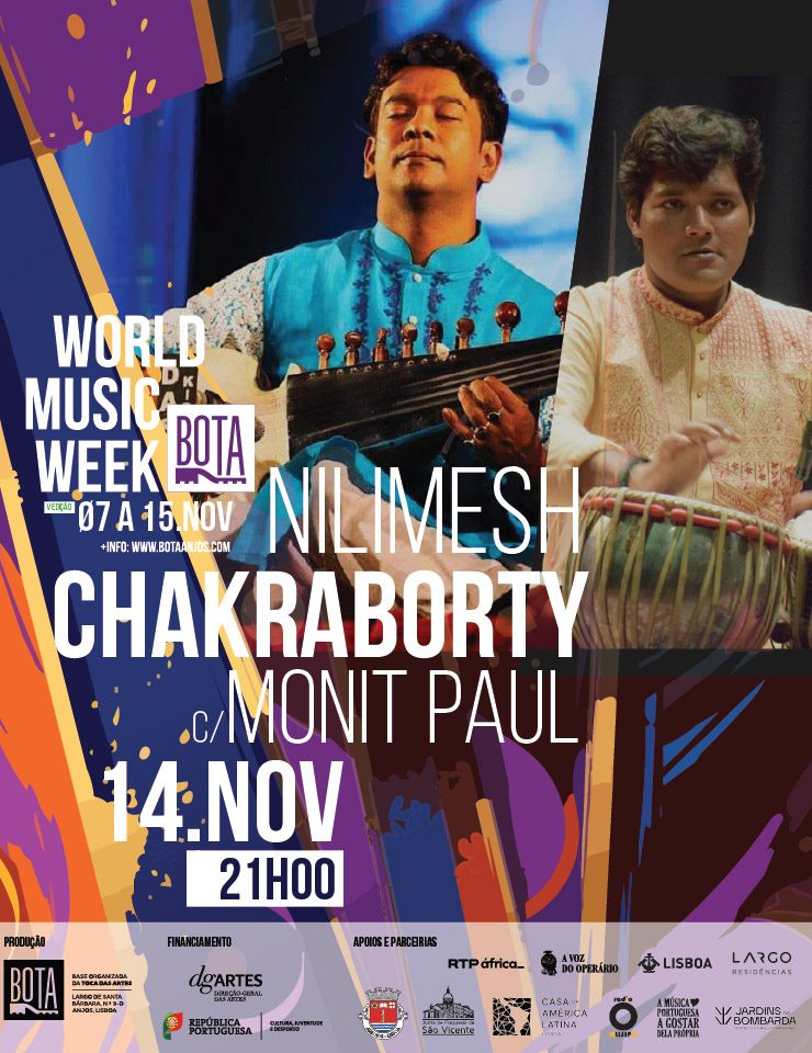 Imagem da fonte — Nilimesh Chakraborty - V World Music Week - BOTA