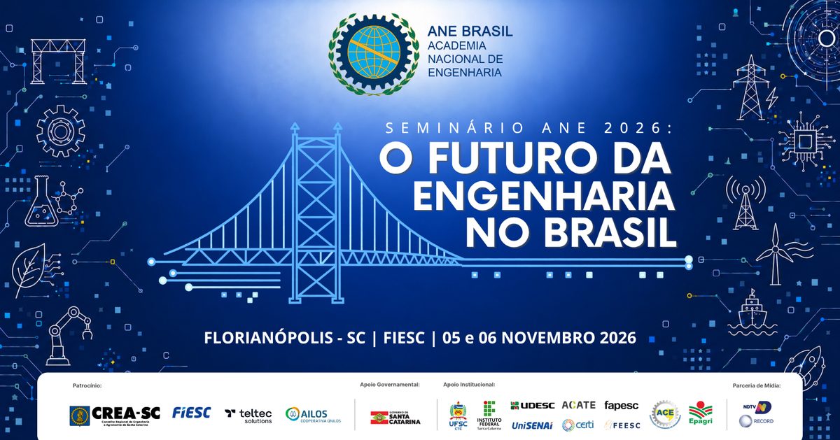 Imagem da fonte — Seminário ANE 2026: O Futuro da Engenharia no Brasil