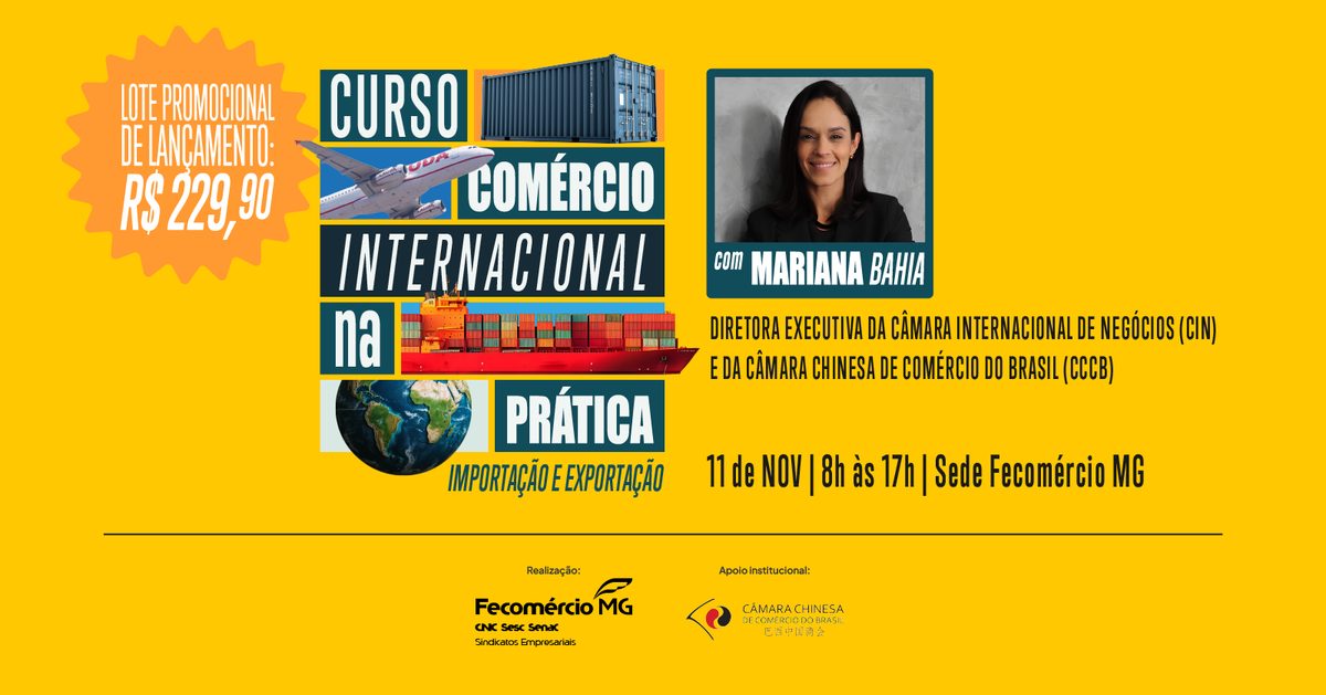 Imagem da fonte — Curso | Comércio Internacional na Prática: Importação e Exportação