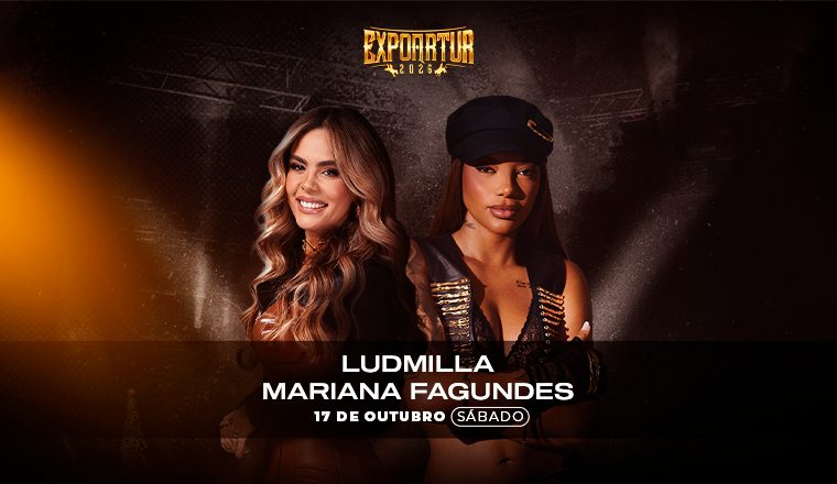 Imagem da fonte — Ludmilla — Numanice e agenda 2026 — Mariana Fagundes + Ludmilla - Expoartur 2026 em Artur Nogueira