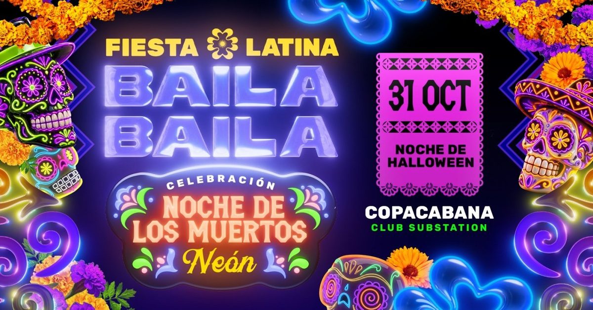 Bild der Quelle — Fiesta Latina Baila Baila |Halloween de Muertos | Copacabana | 31 octubre