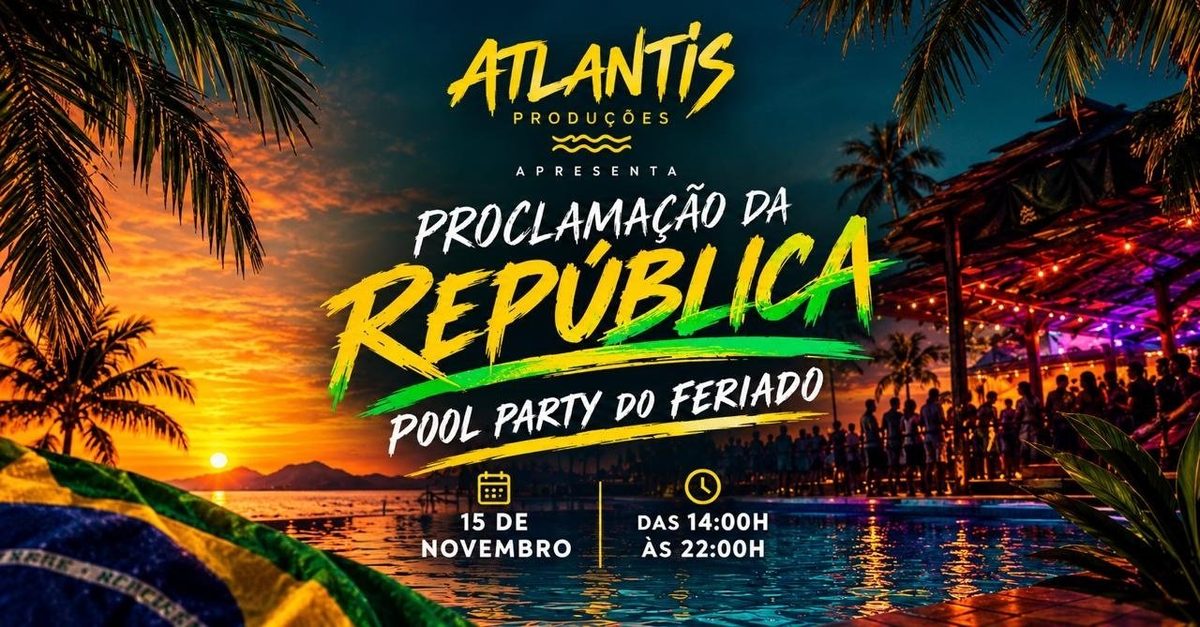 Imagem da fonte — Pool Party do feriado